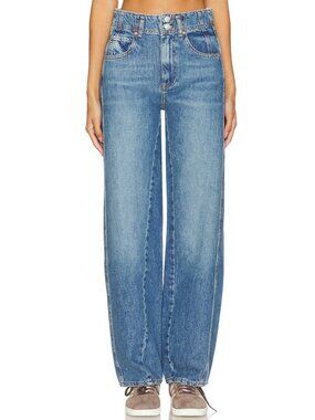 Free people We the free Aster high rise Straight Leg Jeans in Swarm Sz 24